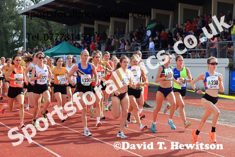 Womens 4 Stage Relay, 2024 Northern Mens 6 and Womens 4 and Youngsters Relays, Stanley Park, Blackpool.  Photo: David T. Hewitson/Sports for All Pics